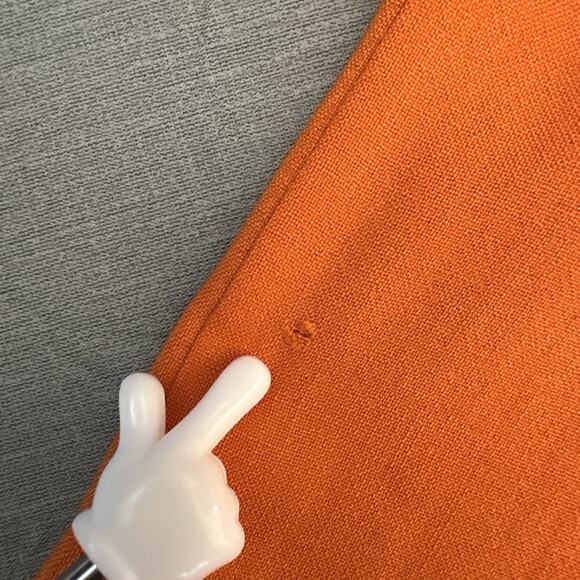 80s Fred Rothschild Orange Dress Fits M-L Western Screen Costume Hollywood - Picture 13 of 16